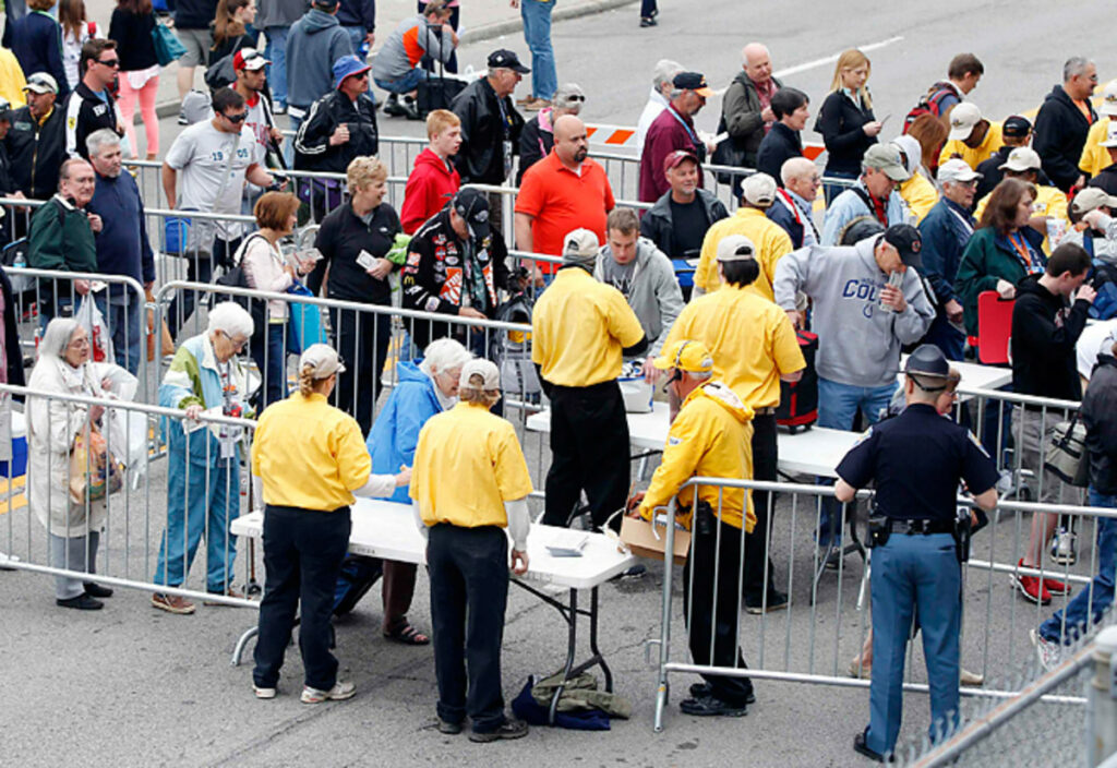 Event security checkpoint